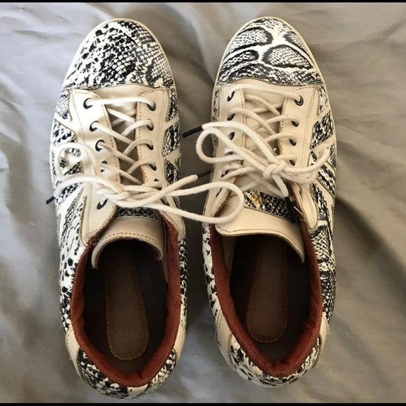 Puma x Alexander McQueen Sneakers 8.5 Snakeprint - Picture 4 of 8